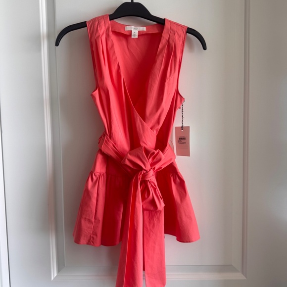 NWT 1901 Peplum Wrap Top Size 4 - Picture 2 of 4